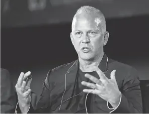  ?? CHRIS PIZZELLO/ INVISION/ AP ?? Producer Ryan Murphy ensures at least 50% of the director positions on his TV shows are filled by women, people of color and LGBTQ people.