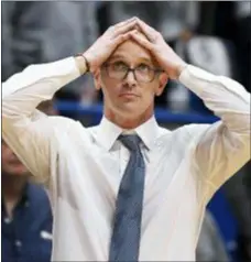  ?? JESSICA HILL — THE ASSOCIATED PRESS ?? Dan Hurley has Connecticu­t off to a 7-2 start in his first season as head coach.