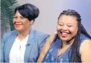  ?? ADRIAN SAINZ/ASSOCIATED PRESS ?? Alice Marie Johnson, left, with her daughter Katina Marie Scales before a TV interview Thursday in Memphis, Tenn.