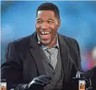  ?? BOB DONNAN/USA TODAY SPORTS ?? Michael Strahan, who played at Texas Southern, had 141.5 career sacks in the NFL.