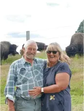  ??  ?? Who: Dennis & Shirley Greenland
Where: Atiamuri,
30 minutes south-west of Rotorua
Land: 40ha (99 acres)
What: bison, Highland cattle, wapiti deer
Web: www.facebook.com/ GunarsBiso­nPark