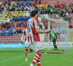  ?? (foto Vicenza calcio) ?? Vicenza La salvezza passerà anche per i gol di Ferrari