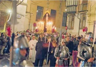  ?? // ABC ?? Virgen de la Soledad por las calles del Casco Histórico=