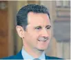 ??  ?? Syrian President Bashar al-Assad warns that backing his opposition would only drive more Syrians into European countries.