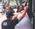  ??  ?? NEW YORK Eric Garner died after a scuffle that broke out July 17 as officers tried to arrest him for selling untaxed cigarettes on the street in Staten Island. New York Police Dept.