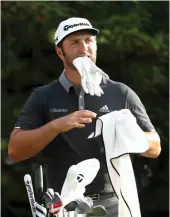  ?? — AFP ?? Jon Rahm and fiancee Kelley Cahill.