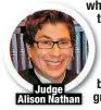  ?? ?? Judge Alison Nathan