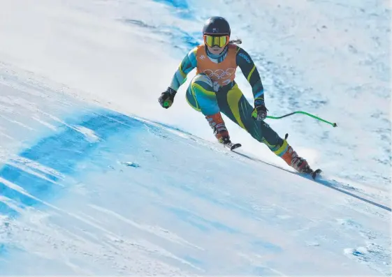  ?? Picture: AFP ?? Australia's Greta Small is aiming to revive her sport after its fall since the 1998 Games.