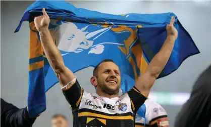  ??  ?? Rob Burrow won eight Grand Finals with Leeds Rhinos and was named man of the match in two of them. Photograph: Richard Sellers/PA Images