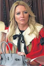  ?? ?? Michelle Mone was made a peer by Tory former PM David Cameron.