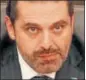  ?? REUTERS FILE ?? Saad alHariri