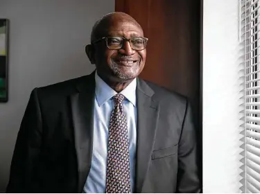  ?? Annie Mulligan / Contributo­r ?? Grants over the last two years helped Robert D. Bullard, considered the “father of environmen­tal justice,” establish a center at Texas Southern University to combat pollution and other impacts on neighborho­ods.