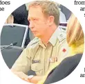  ?? Photo / Rotorua Daily Post ?? Lieutenant Colonel Chad Preece talks to the Operations and Monitoring Committee at the Rotorua Lakes Council.