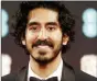  ??  ?? Dev Patel