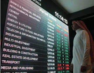  ??  ?? Shares of Saudi Arabia’s largest telecom operator, Saudi Telecom Co. (STC), rose 1.1 percent after it reported a first-quarter net profit of SR2.53 billion. (Reuters)