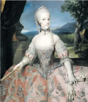  ?? [ Gemeinfrei ] ?? Sie wurde von französisc­hen Truppen aus ihrem Königreich vertrieben, kehrte zurück, wurde noch einmal vertrieben, starb im Exil in Wien: Maria Carolina.