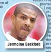  ??  ?? Jermaine Beckford