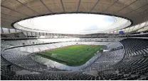  ?? Picture: BackpagePi­x ?? WHITE ELEPHANT? Cape Town Stadium