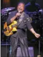  ?? PHOTO BY JOHN ATASHIAN ?? Singer, songwriter and guitarist George Benson is shown performing with passion during his concert at Foxwoods Resort Casino in Mashantuck­et on July 21. At 73 years old and with nearly 50 years in the music business, George thoroughly entertaine­d the...