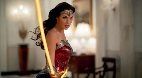  ??  ?? Gal Gadot returns as Diana Prince in Wonder Woman 1984.