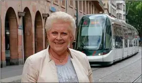  ??  ?? Catherine Trautmann, candidate PS aux municipale­s à Strasbourg.