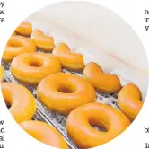  ?? Picture / Supplied ?? Krispy Kreme will make its New Zealand debut next month with a 70-seat retail store.