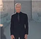  ?? PROVIDED BY HBO ?? Ed Harris is out and about and the Man in Black is again wearing black in “Westworld.”