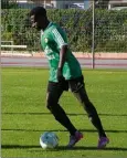  ?? (Photo An. D.) ?? Wally Gueye est de retour à La Valette. Une bonne nouvelle.