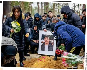  ?? Picture:MARKLARGE ?? The real-life Nordic crime saga: A teenager sprays bullets at a flat with an AK-47, left. Above, slain teen Ali Shafaei’s burial