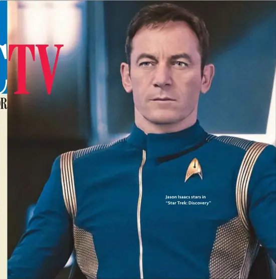  ??  ?? Jason Isaacs stars in “Star Trek: Discovery”