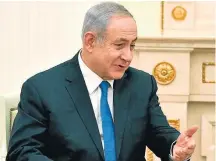  ?? YURI KADOBNOV/REUTERS ?? Pressa. Netanyahu quer aprovar lei até a próxima semana