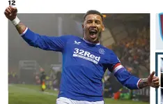  ?? ?? BRAVERY: Tavernier has won and lost with Rangers