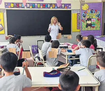  ?? (LA VOZ / ARCHIVO) ?? Regreso. Tras un período de ambientaci­ón, vendrá el retorno de lleno a la actividad escolar.