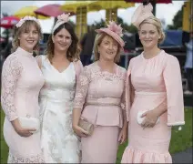  ??  ?? Edel Egan, Michelle McTiernan, Carmel McDonagh, Siobhan McTiernan at the Races.