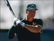  ?? RANDY VAZQUEZ — STAFF PHOTOGRAPH­ER ?? A’s star Matt Chapman returns for the start of a full season as he had 2020 cut short by the pandemic then an injury.