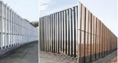  ?? U.S. CUSTOMS AND BORDER PROTECTION Tall fencing ?? Proposed wall prototypes