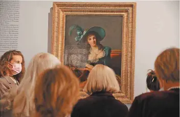  ??  ?? На портрете 1785 года кисти Элизабет Виже-лебрен — Антуанетта Элизабет д’агессо, графиня де Сегюр, подруга Натальи Петровны Голицыной. Из Национальн­ого музея Версаля и Трианона.
