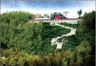  ?? XIA YI / FOR CHINA DAILY ?? The millennium-old Miaogao Temple is evidence of the longstandi­ng and brilliant culture of Gushi.