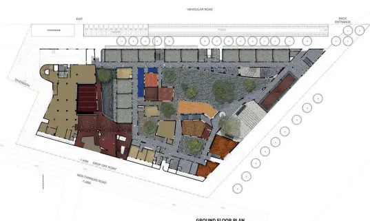  ??  ?? GROUND FLOOR PLAN