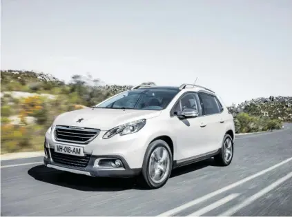  ?? BILD: SN/PEUGEOT ?? Ein Sondermode­ll mit Preisvorte­ilen: der Peugeot 2008 Crossway – jetzt bei den Händlern.