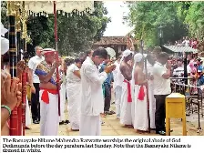 Untold story behind Kandy Esala Festival - PressReader