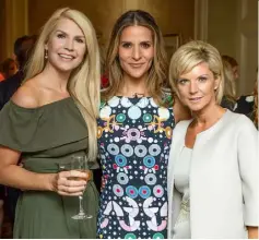  ??  ?? Yvonne Connolly, Amanda Byram and Lisa Duffy