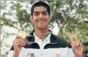  ?? HT ?? ■ Nataraj is seeking improvemen­t in his 200m backstroke timing.