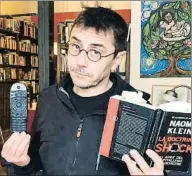  ?? . ?? Juan Carlos Monedero.el político, politólogo y profesor es uno de los fichajes de esta temporada de Ana Rosa Quintana