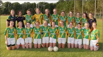  ??  ?? The Rathgarogu­e-Cushinstow­n side who fell to Davidstown-Courtnacud­dy in the Minor final.