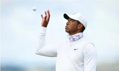  ?? ?? Tiger Woods looks on during the Open at St Andrews last month in Scotland. Photograph: Stuart Franklin/R&A/Getty Images