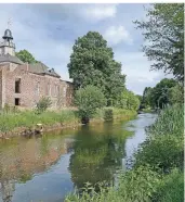  ?? RP-FOTO: EVERS ?? In der Nähe von Schloss Hertefeld soll die Brücke den Tierpark mit dem Ortskern von Weeze verbinden.