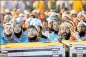  ??  ?? Supporters of religious and political parties watch speeches of their leaders during the so-called Azadi March in Islamabad. REUTERS