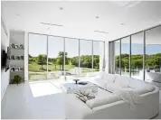  ??  ?? Flood your home with natural light as it will give your home a lighter, brighter feel.