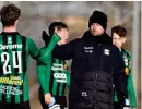  ?? BILD: KRISTER ANDERSSON ?? Varbergs Bois tränare Tobias Linderoth.